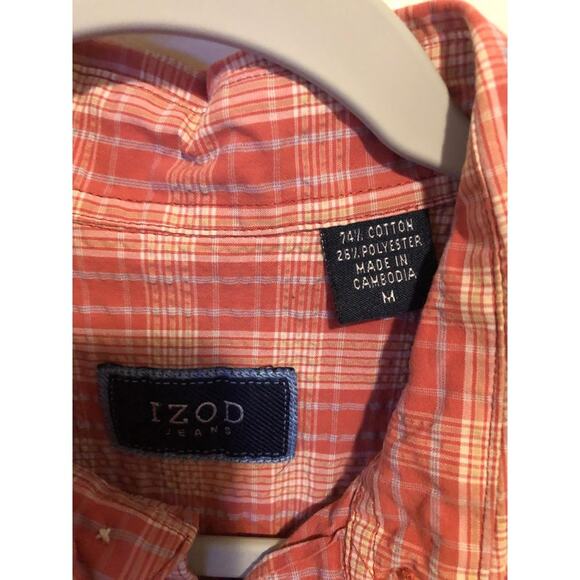 Izod button up blouse size M - Picture 3 of 6